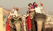 Elephant Ride at Amber Fort near Jaipur